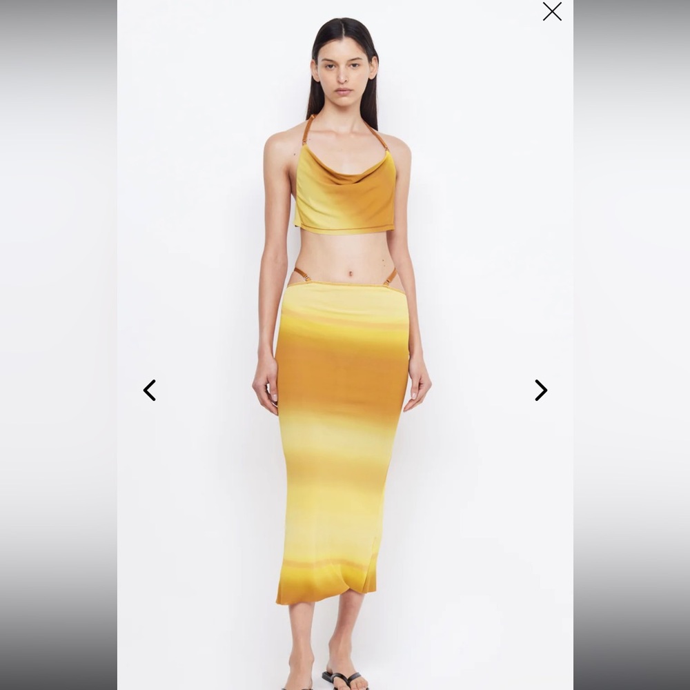 BEC + BRIDGE Amara Strappy top and skirt